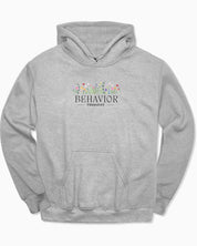 Behavior Therapist Floral Hoodie
