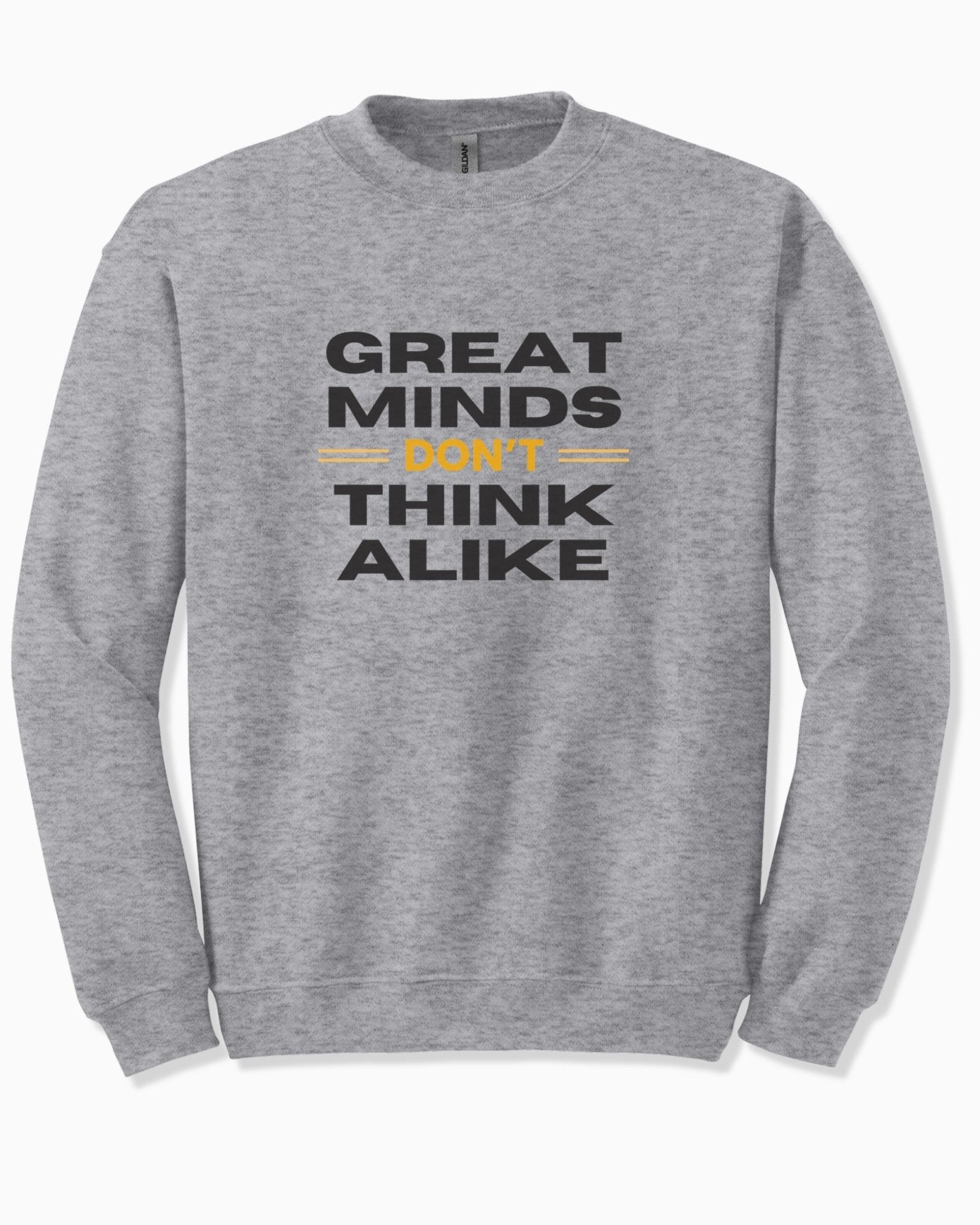 Autism Sweatshirt - Great Minds Don't Think Alike Sweatshirt - Daily Bloom