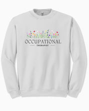 Occupational Therapist Floral Sweatshirt