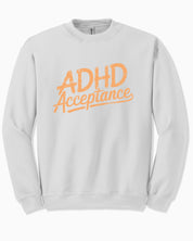 ADHD Acceptance Grunge Style Sweatshirt