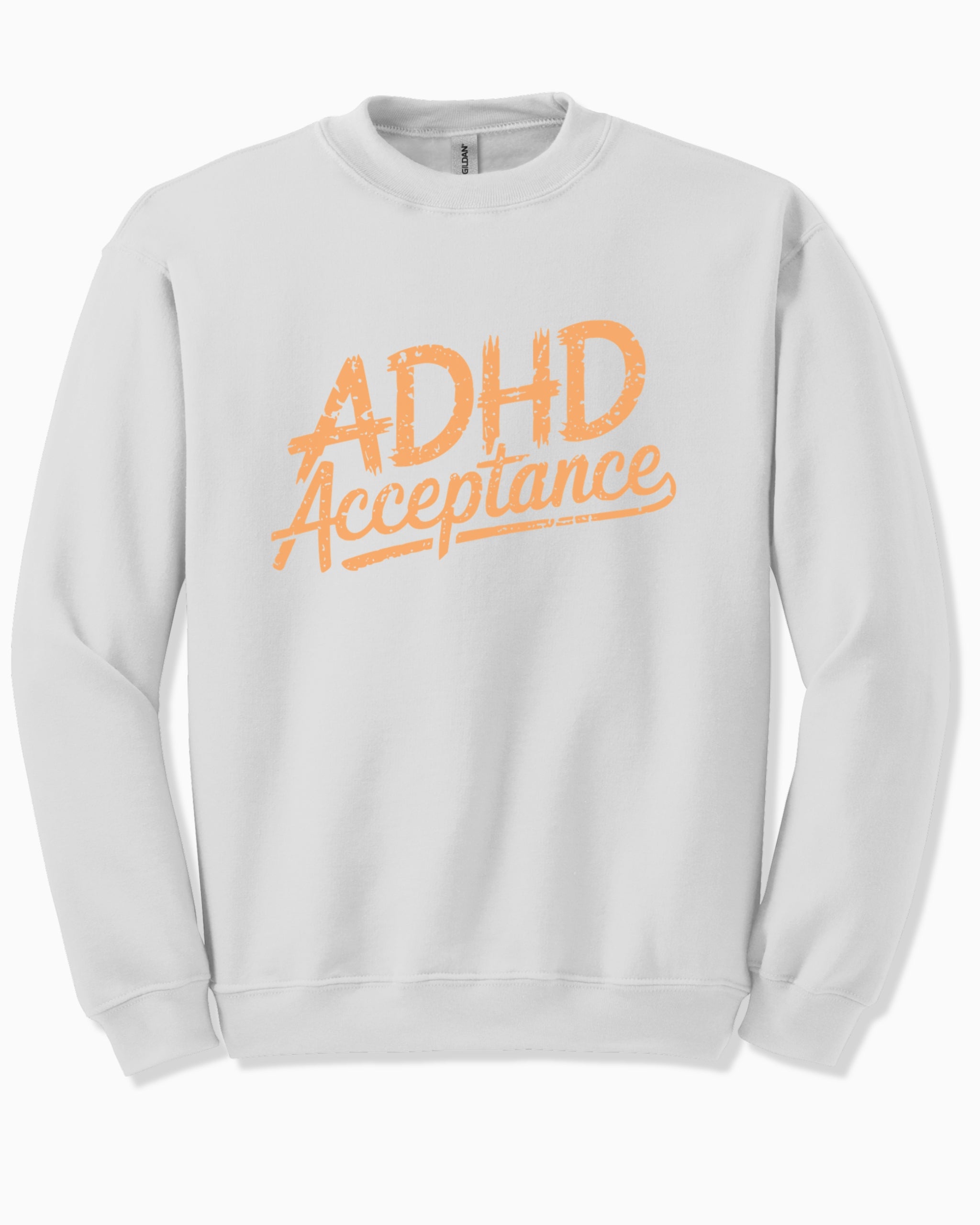 ADHD Acceptance Grunge Style Sweatshirt