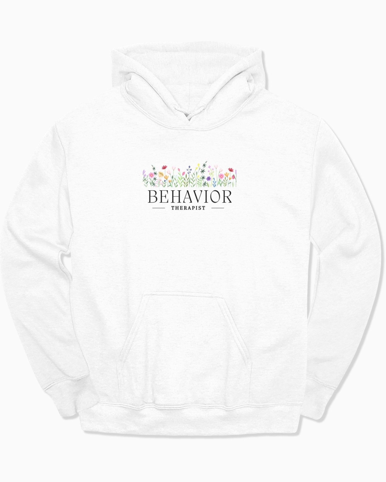 Autism Hoodie - Behavior Therapist Floral Hoodie - Daily Bloom