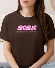 BCBA Groovy Tee-Neurodiversity, ADHD & Autism Awareness & Acceptance T-Shirt by Daily Bloom