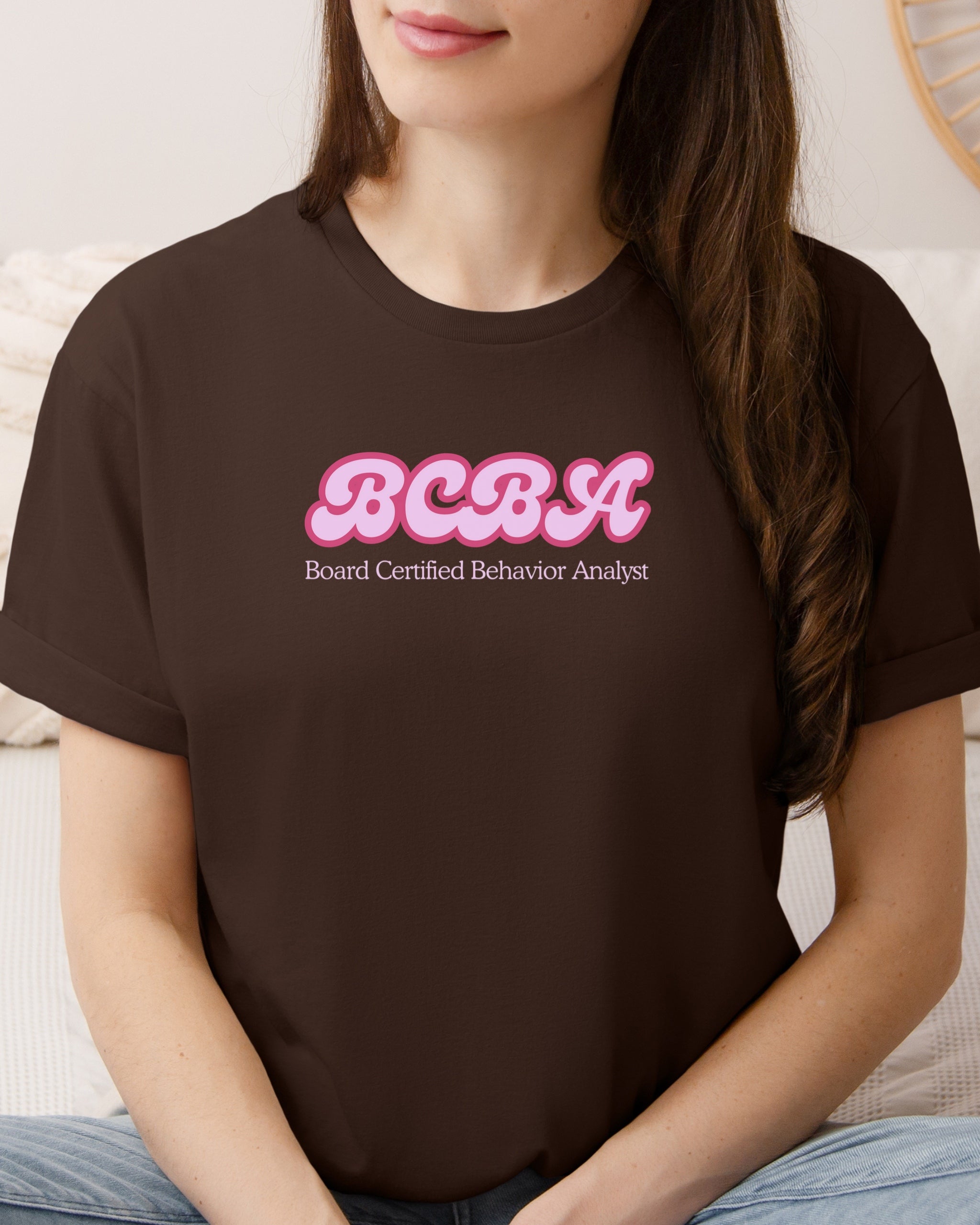 BCBA Groovy Tee-Neurodiversity, ADHD & Autism Awareness & Acceptance T-Shirt by Daily Bloom