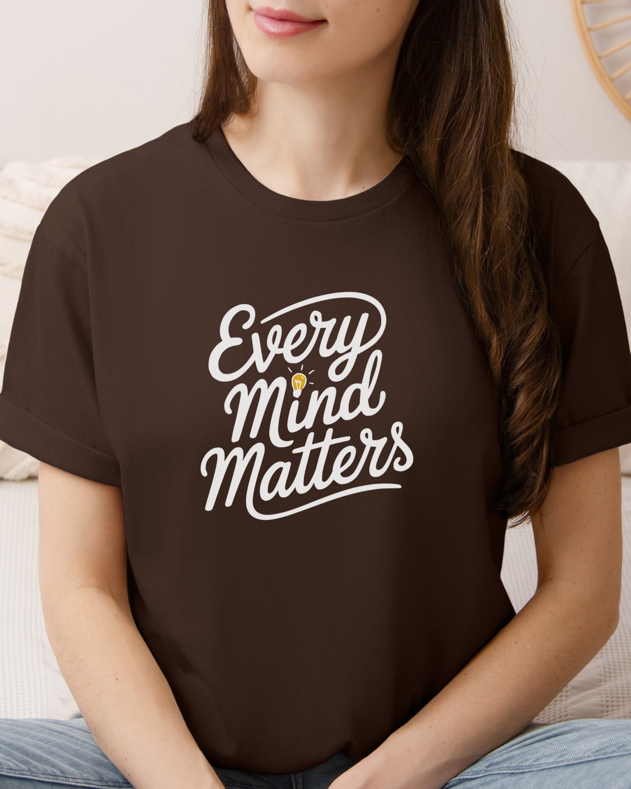 Every Mind Matters Tee-Neurodiversity, ADHD & Autism Awareness & Acceptance T-Shirt by Daily Bloom