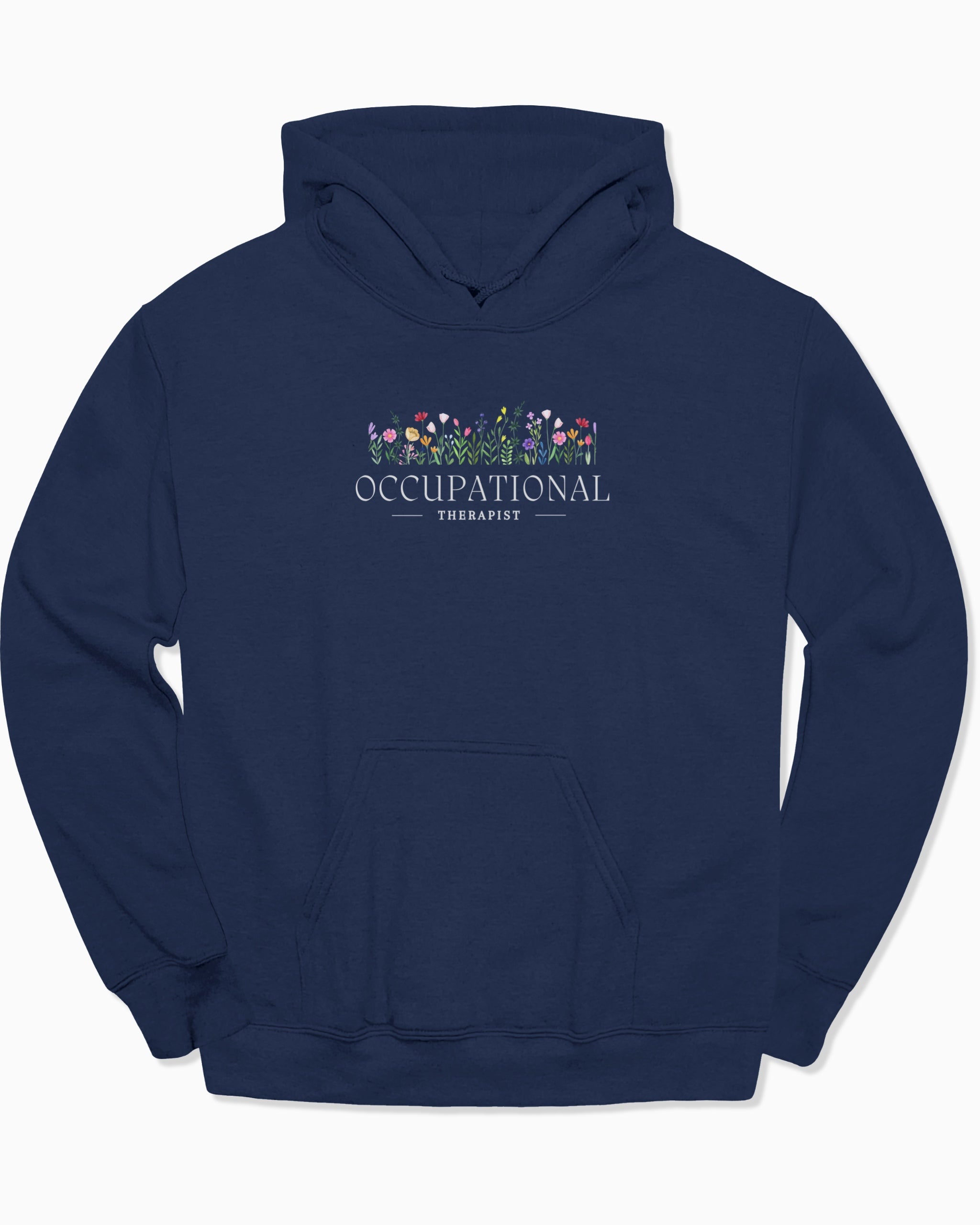 Occupational Therapist Floral Hoodie