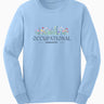 Autism Long - sleeve - Occupational Therapist Floral Long Sleeve T-Shirt - Daily Bloom