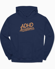 ADHD Acceptance Grunge Style Hoodie