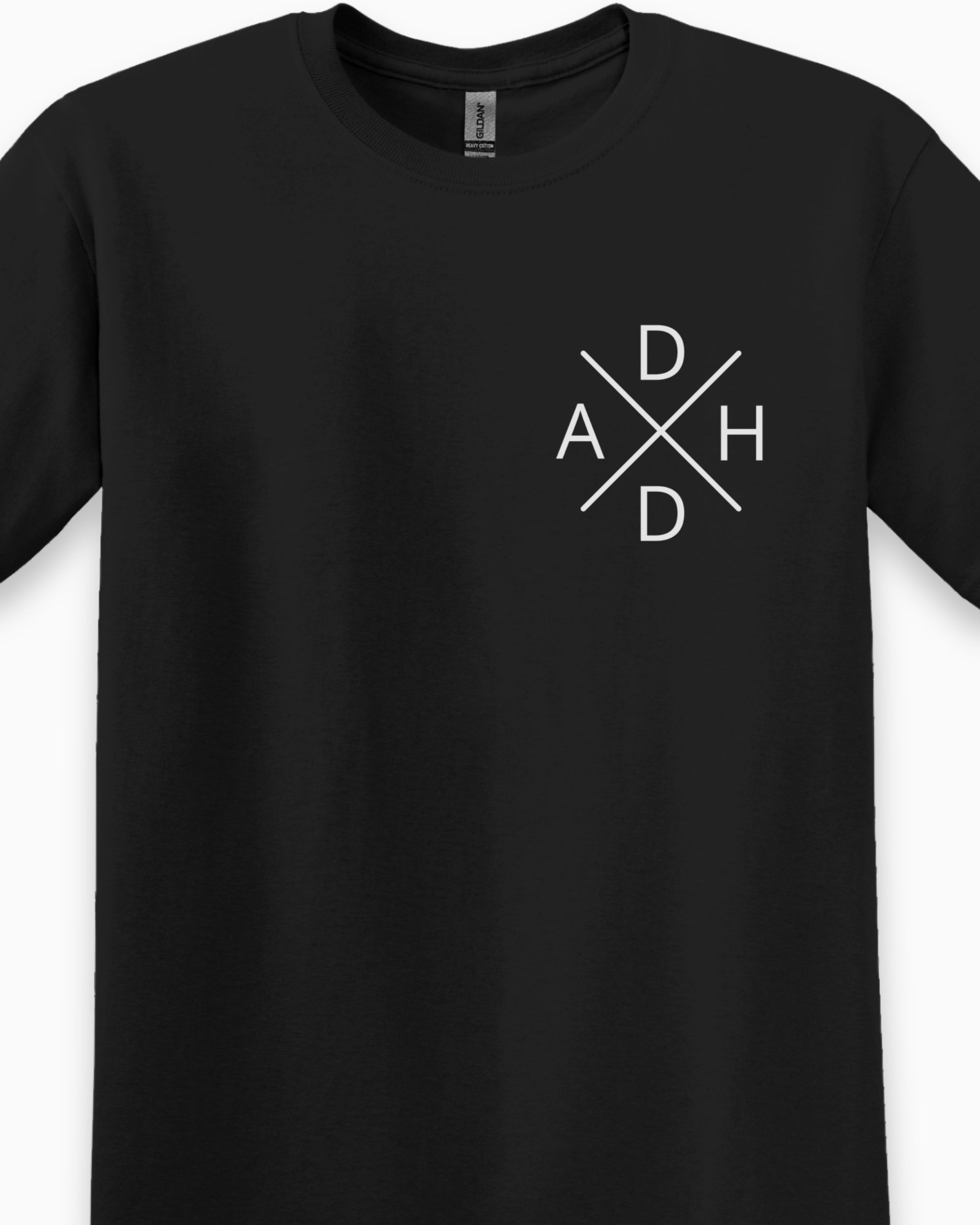 ADHD Cross Tee-Neurodiversity, ADHD & Autism Awareness & Acceptance T-Shirt by Daily Bloom