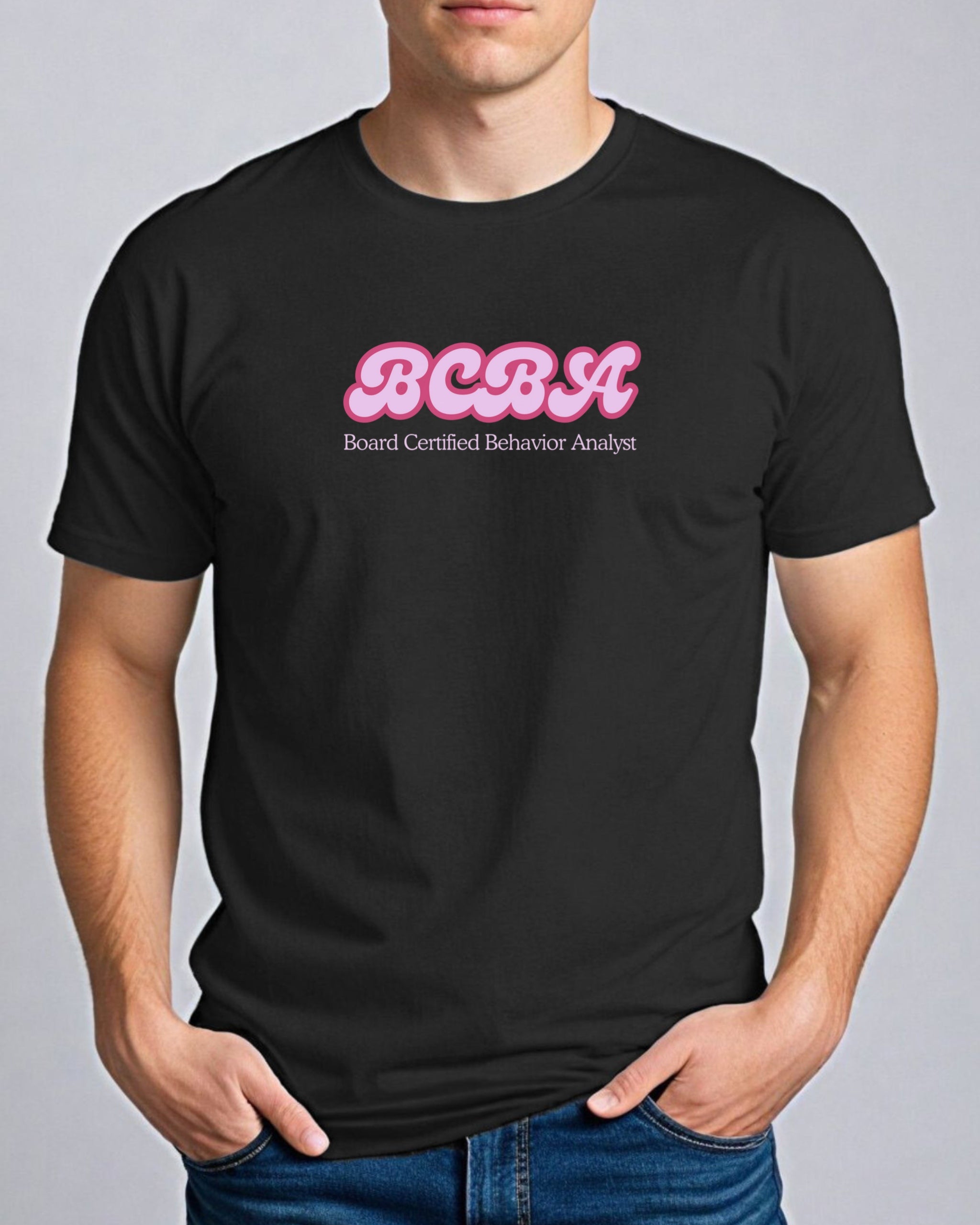 BCBA Groovy Tee-Neurodiversity, ADHD & Autism Awareness & Acceptance T-Shirt by Daily Bloom