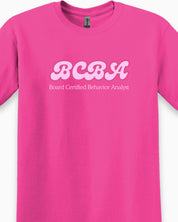 BCBA Groovy Tee-Neurodiversity, ADHD & Autism Awareness & Acceptance T-Shirt by Daily Bloom