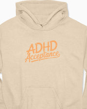 ADHD Acceptance Grunge Style Hoodie