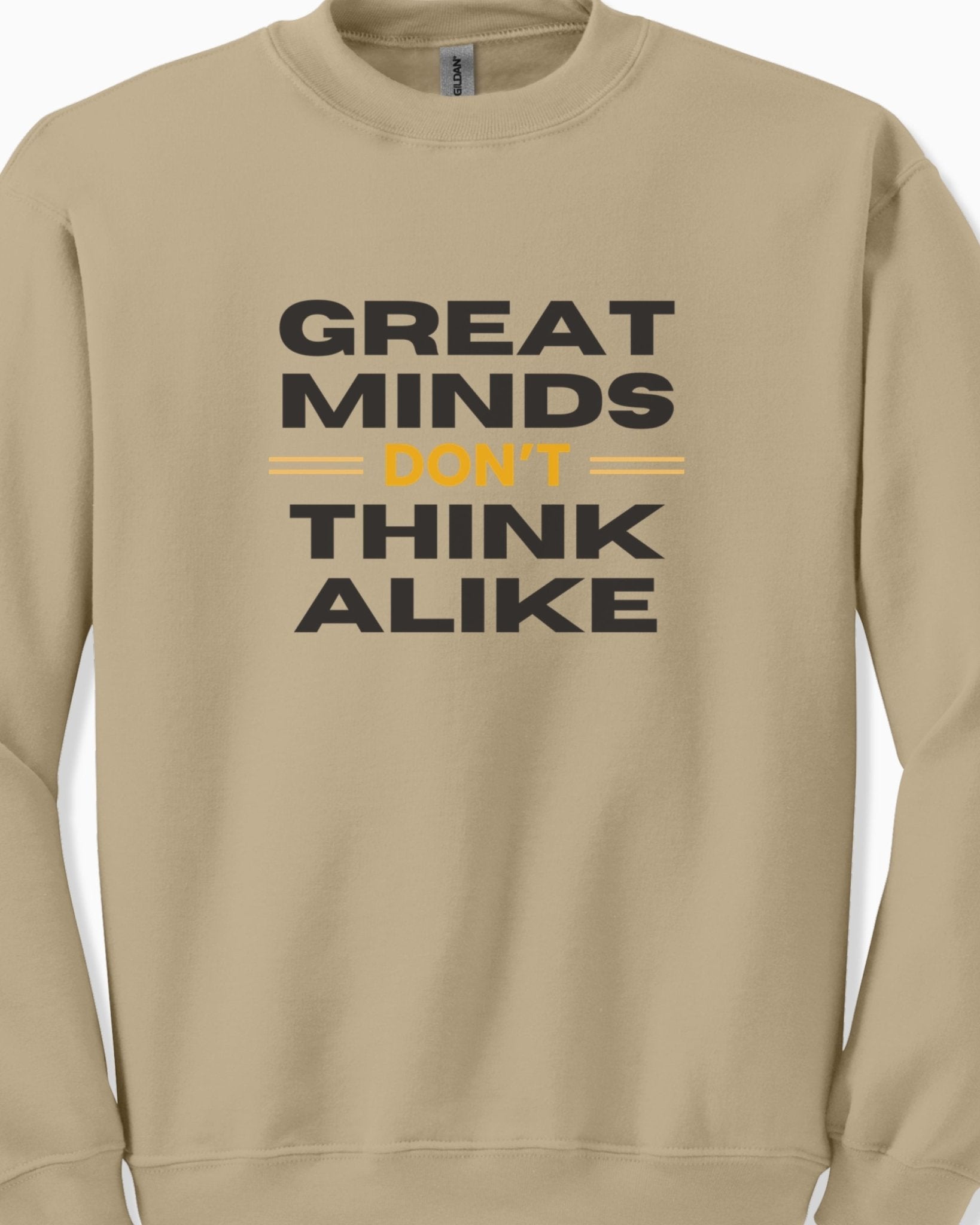Autism Sweatshirt - Great Minds Don't Think Alike Sweatshirt - Daily Bloom