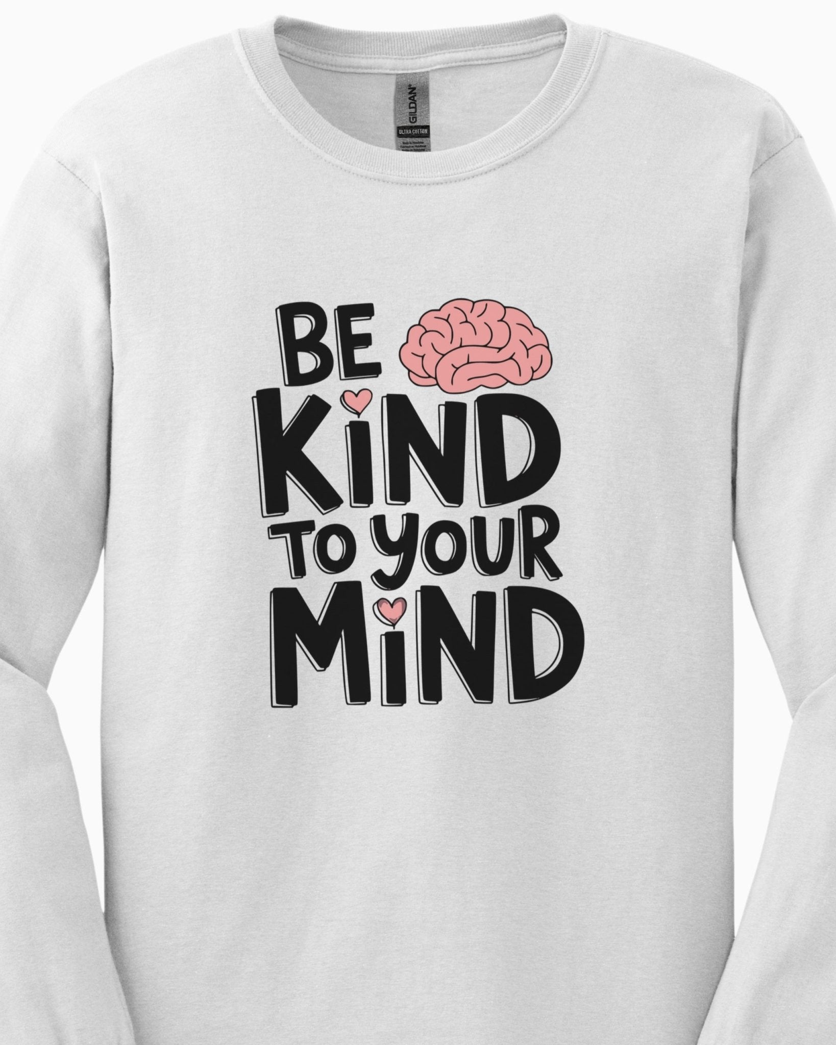 Autism Long - sleeve - Be Kind to Your Mind Long Sleeve T-Shirt - Daily Bloom