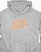 ADHD Acceptance Grunge Style Hoodie