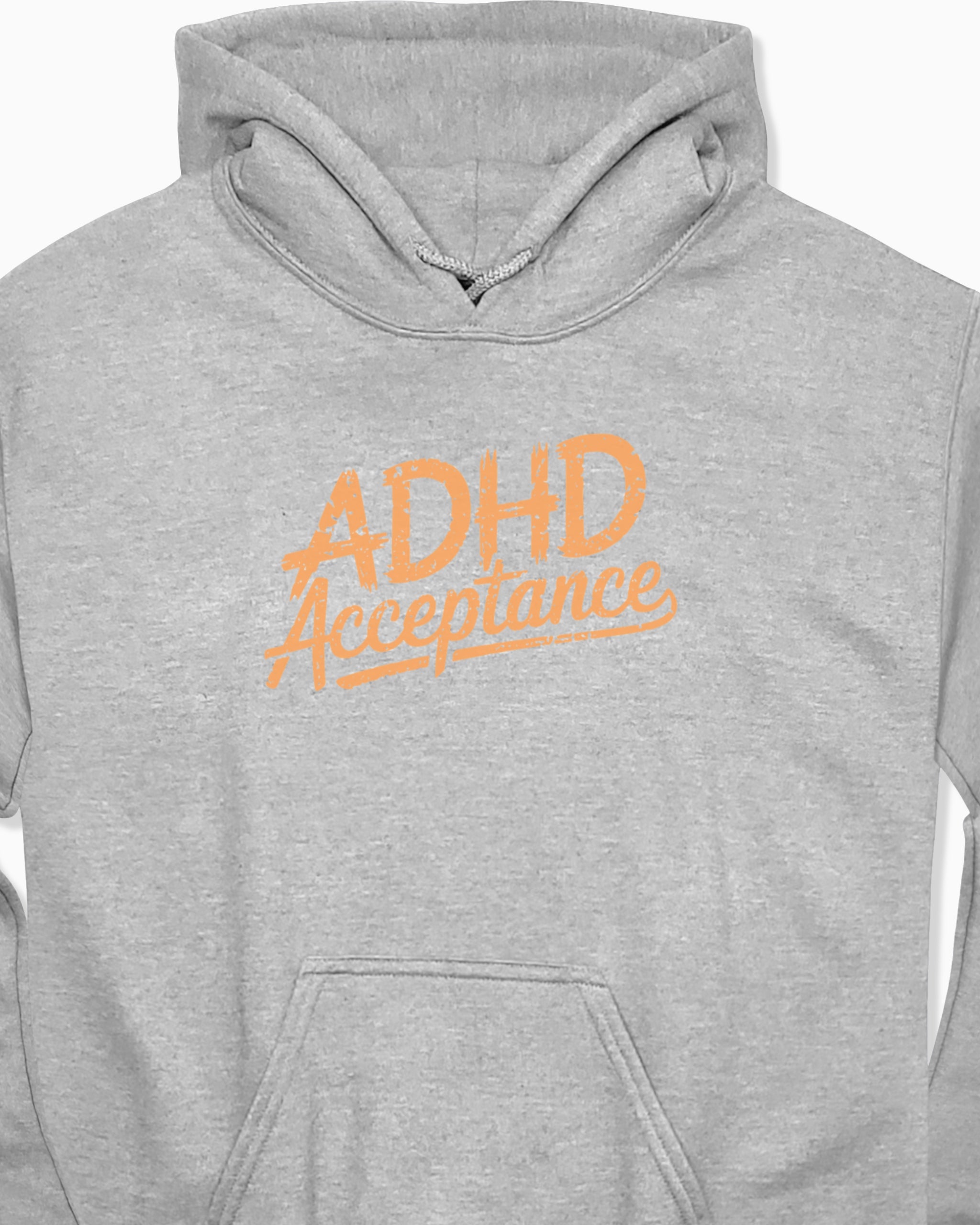 ADHD Acceptance Grunge Style Hoodie