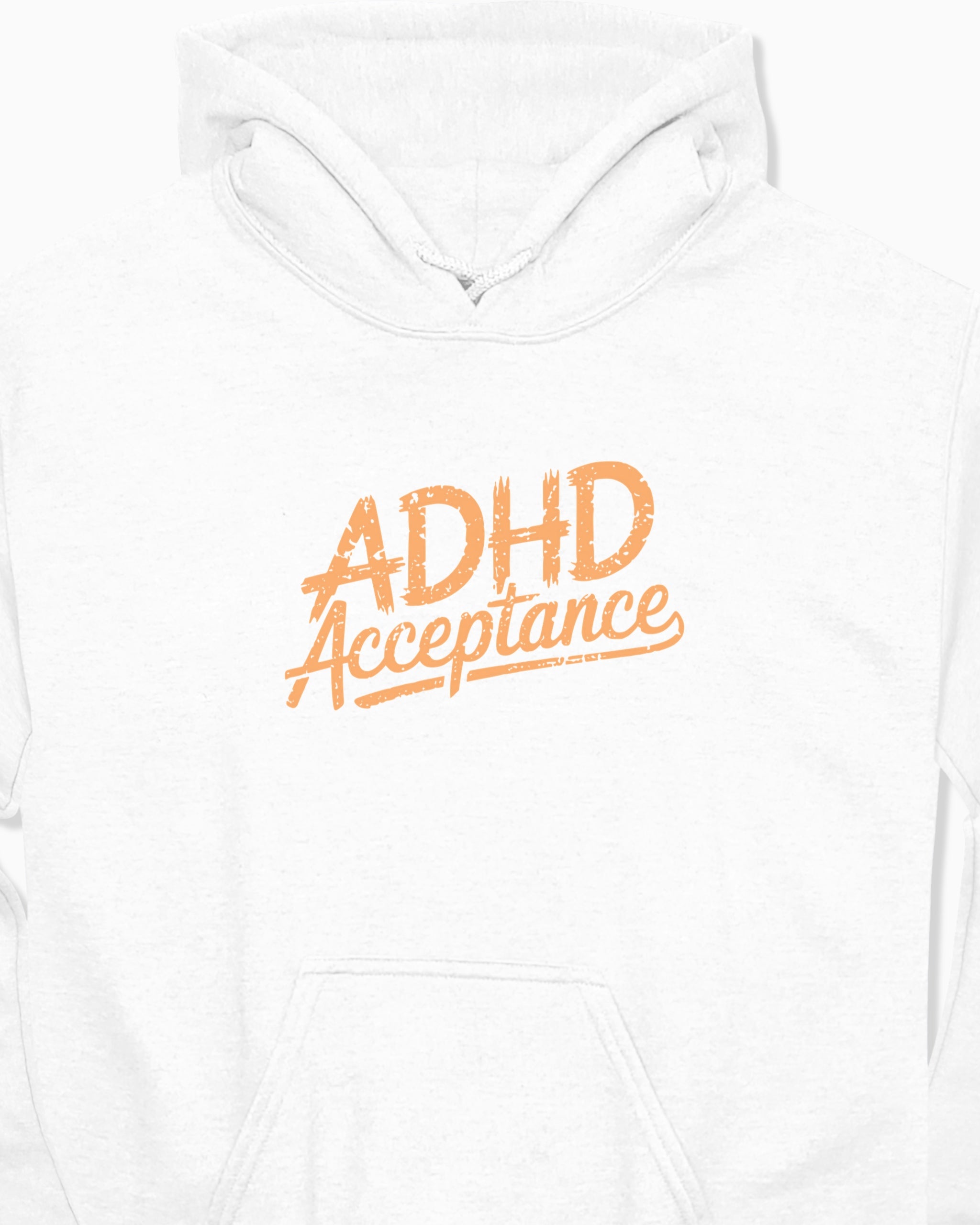ADHD Acceptance Grunge Style Hoodie