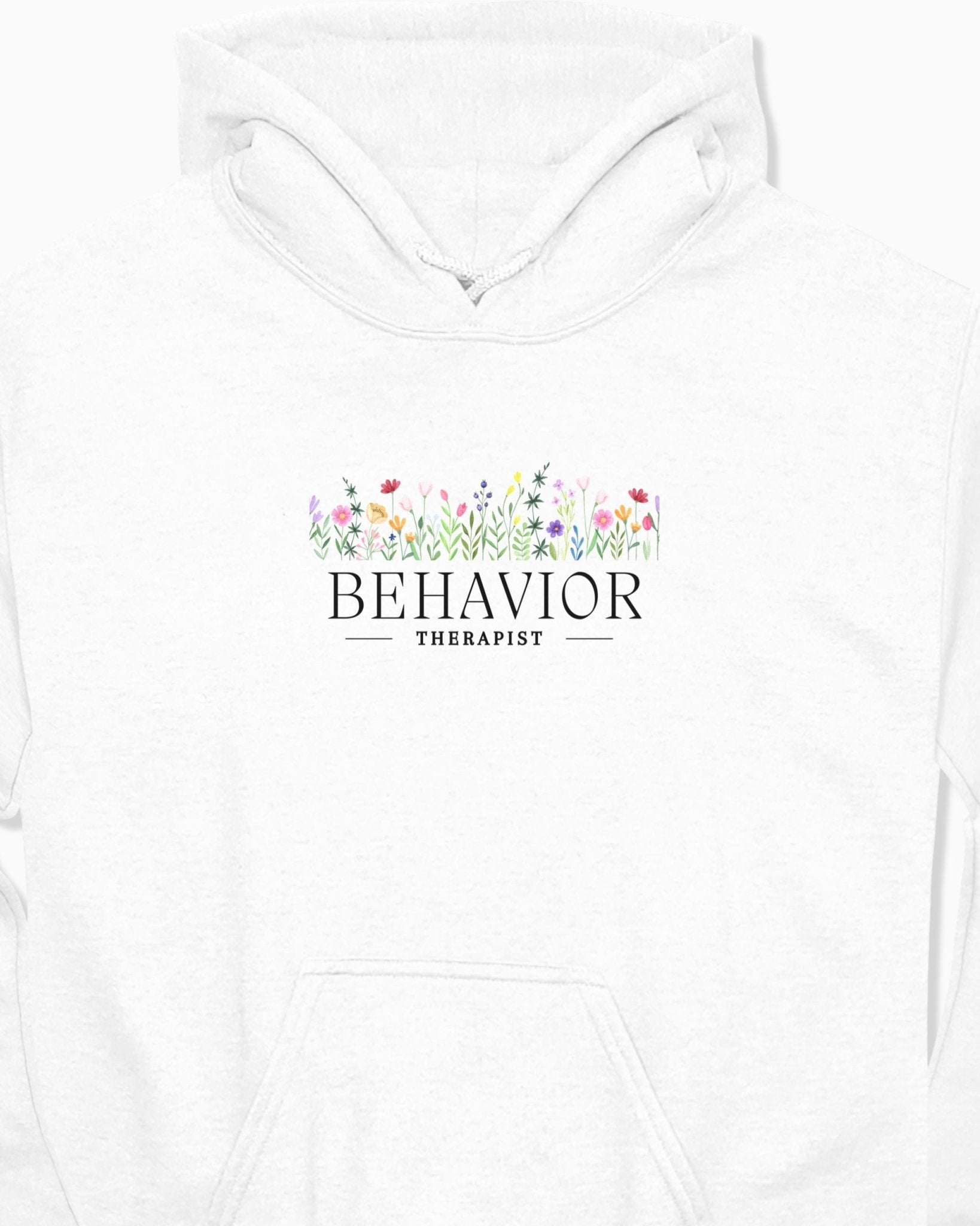 Autism Hoodie - Behavior Therapist Floral Hoodie - Daily Bloom