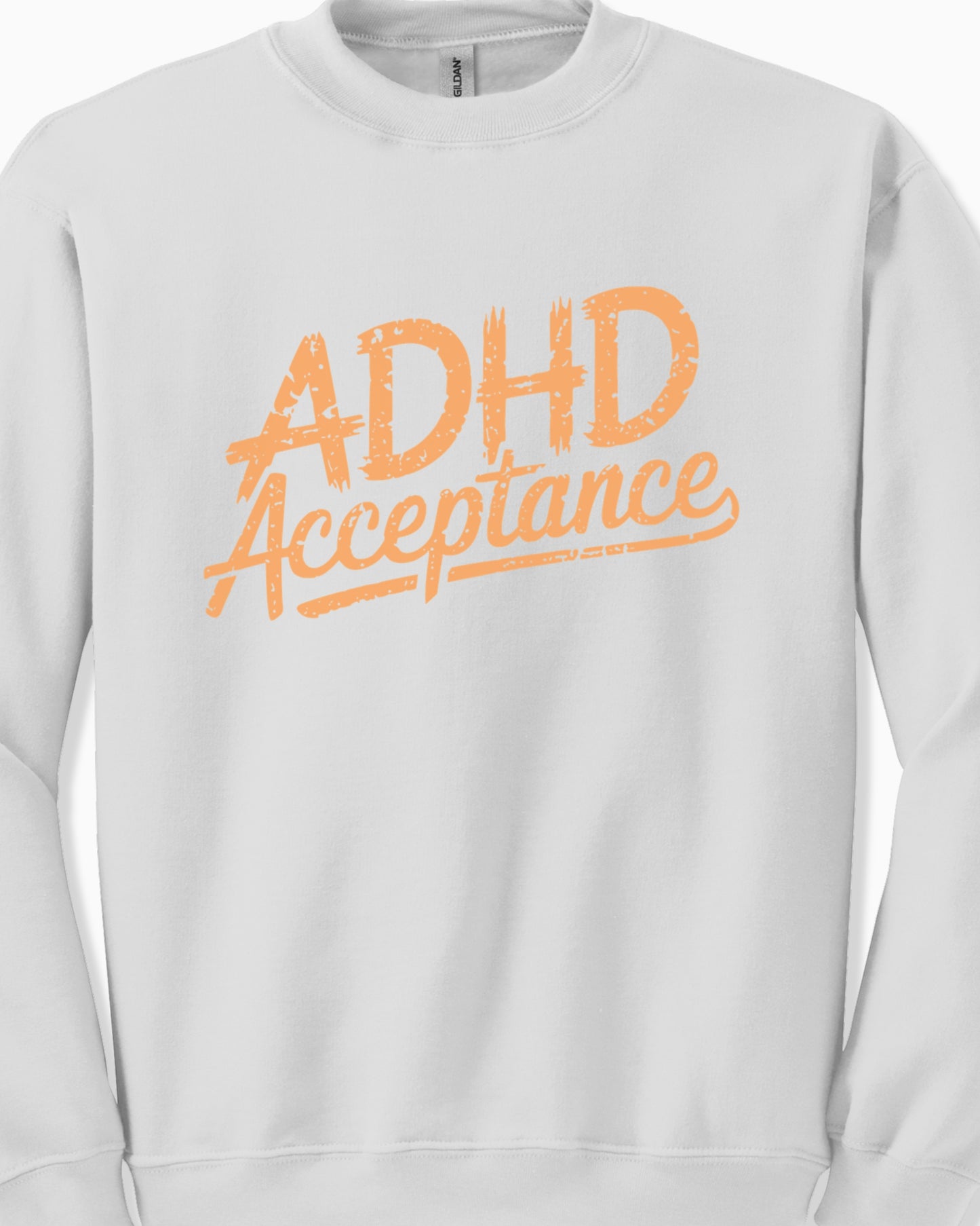 ADHD Acceptance Grunge Style Sweatshirt