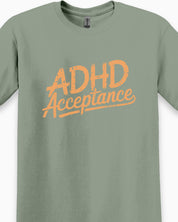 ADHD Acceptance Grunge Style Tee-Neurodiversity, ADHD & Autism Awareness & Acceptance T-Shirt by Daily Bloom