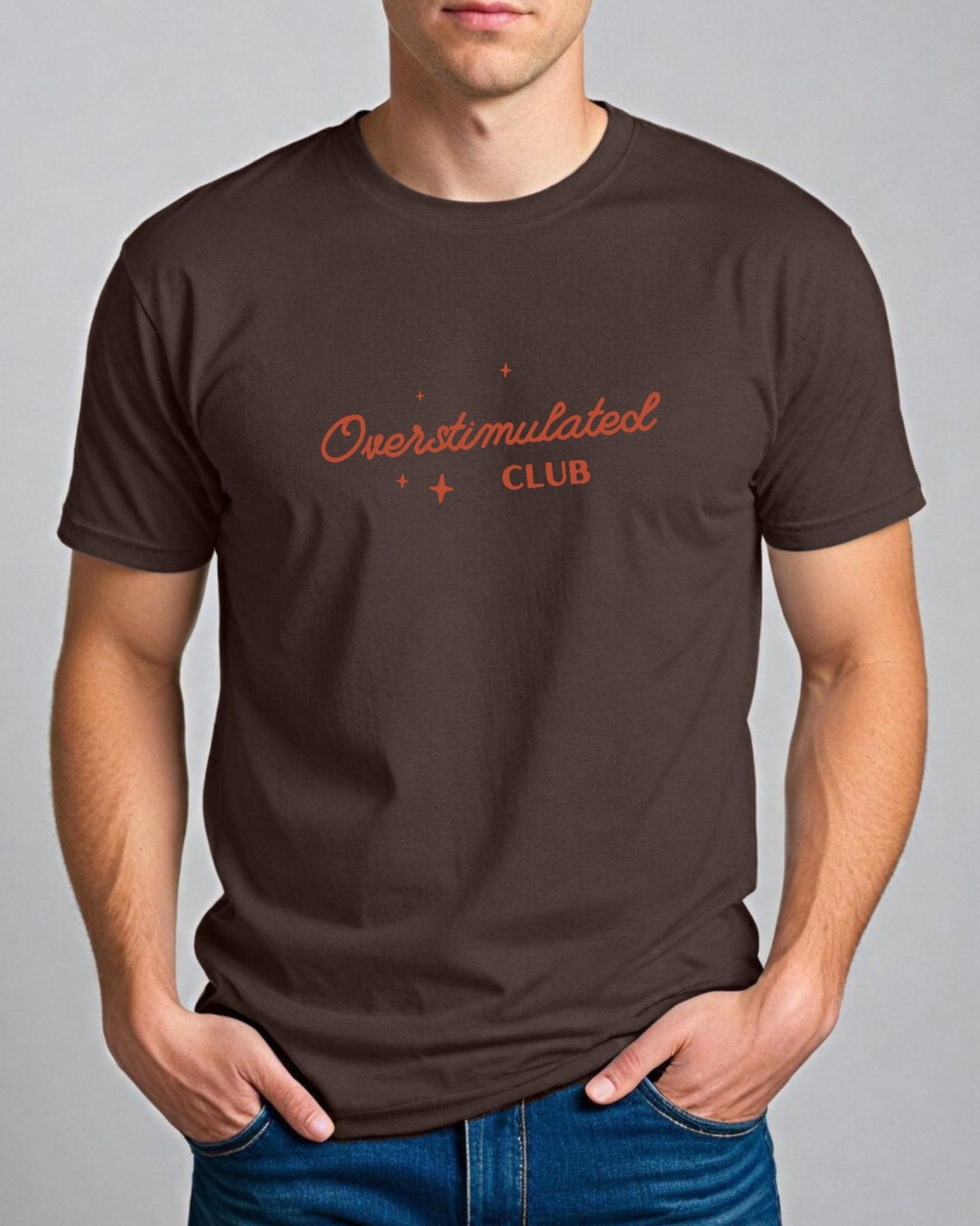 Autism T-Shirt - Overstimulated Club Tee - Daily Bloom