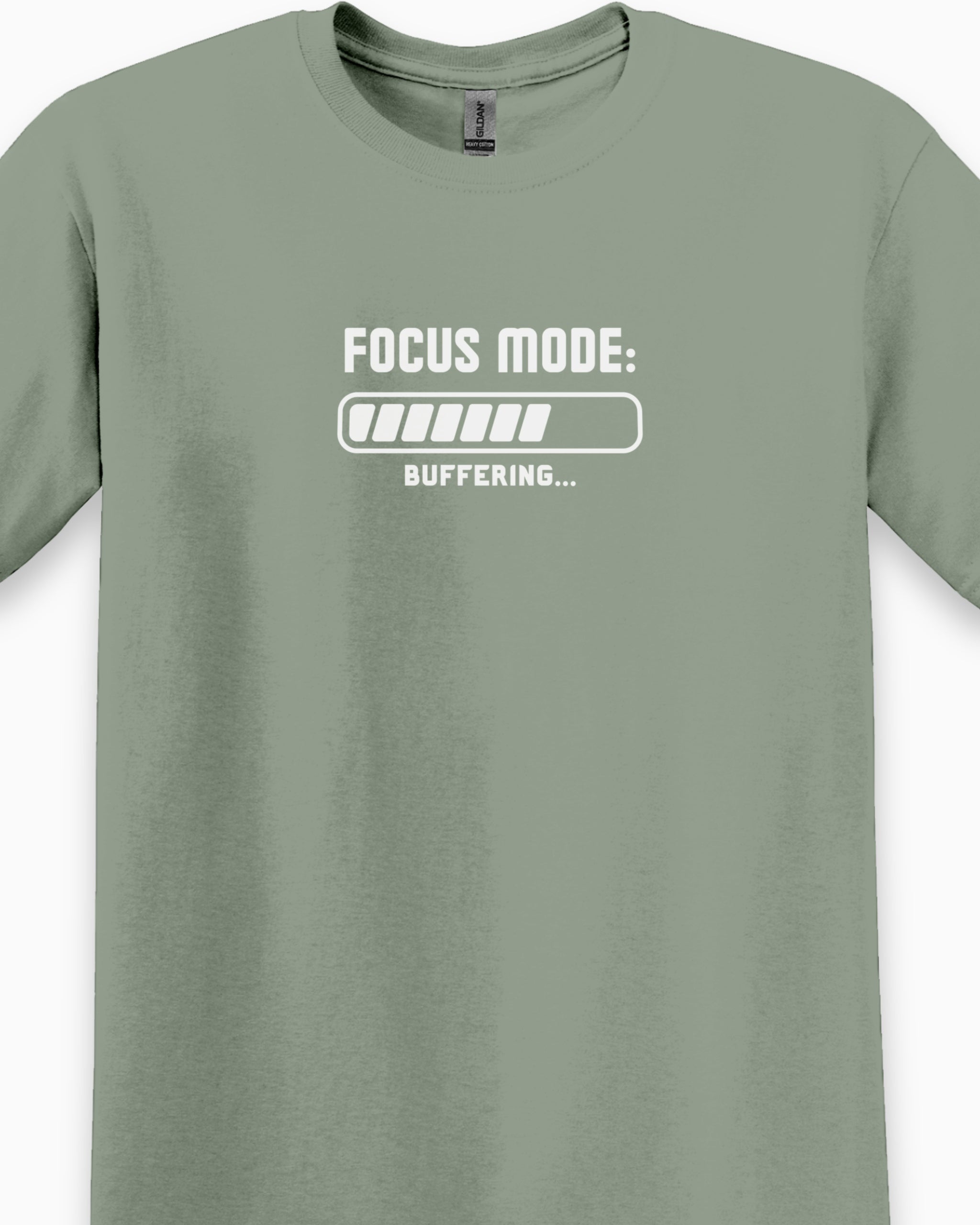 ADHD Focus Mode Buffering Tee-Neurodiversity, ADHD & Autism Awareness & Acceptance T-Shirt by Daily Bloom