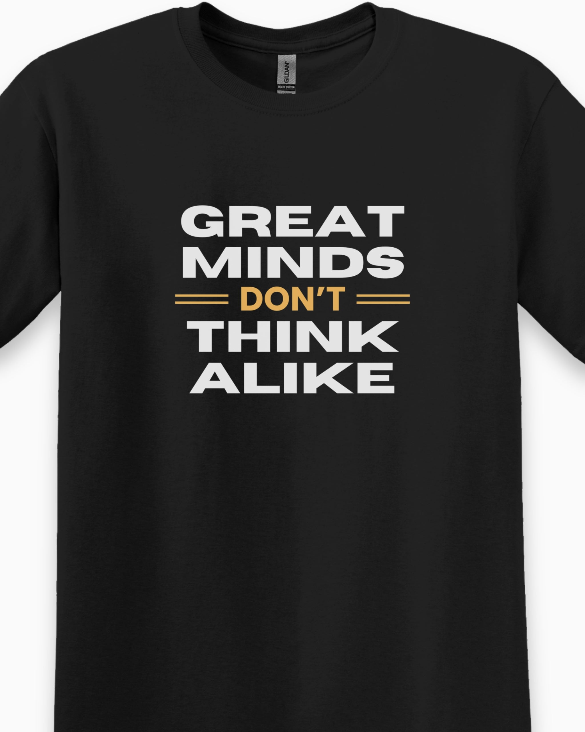 Great Minds Don't Think Alike Tee-Neurodiversity, ADHD & Autism Awareness & Acceptance T-Shirt by Daily Bloom