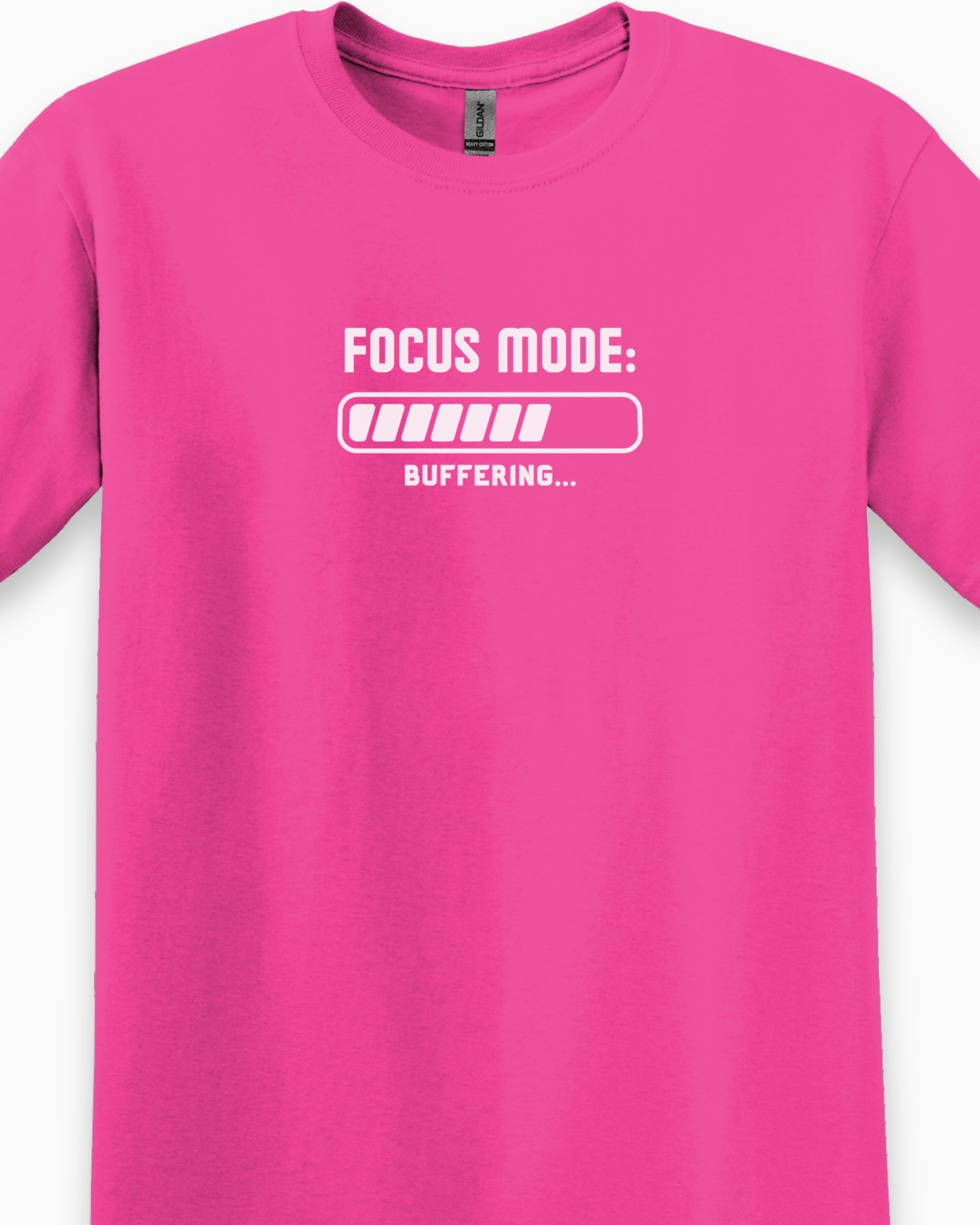 ADHD Focus Mode Buffering Tee-Neurodiversity, ADHD & Autism Awareness & Acceptance T-Shirt by Daily Bloom
