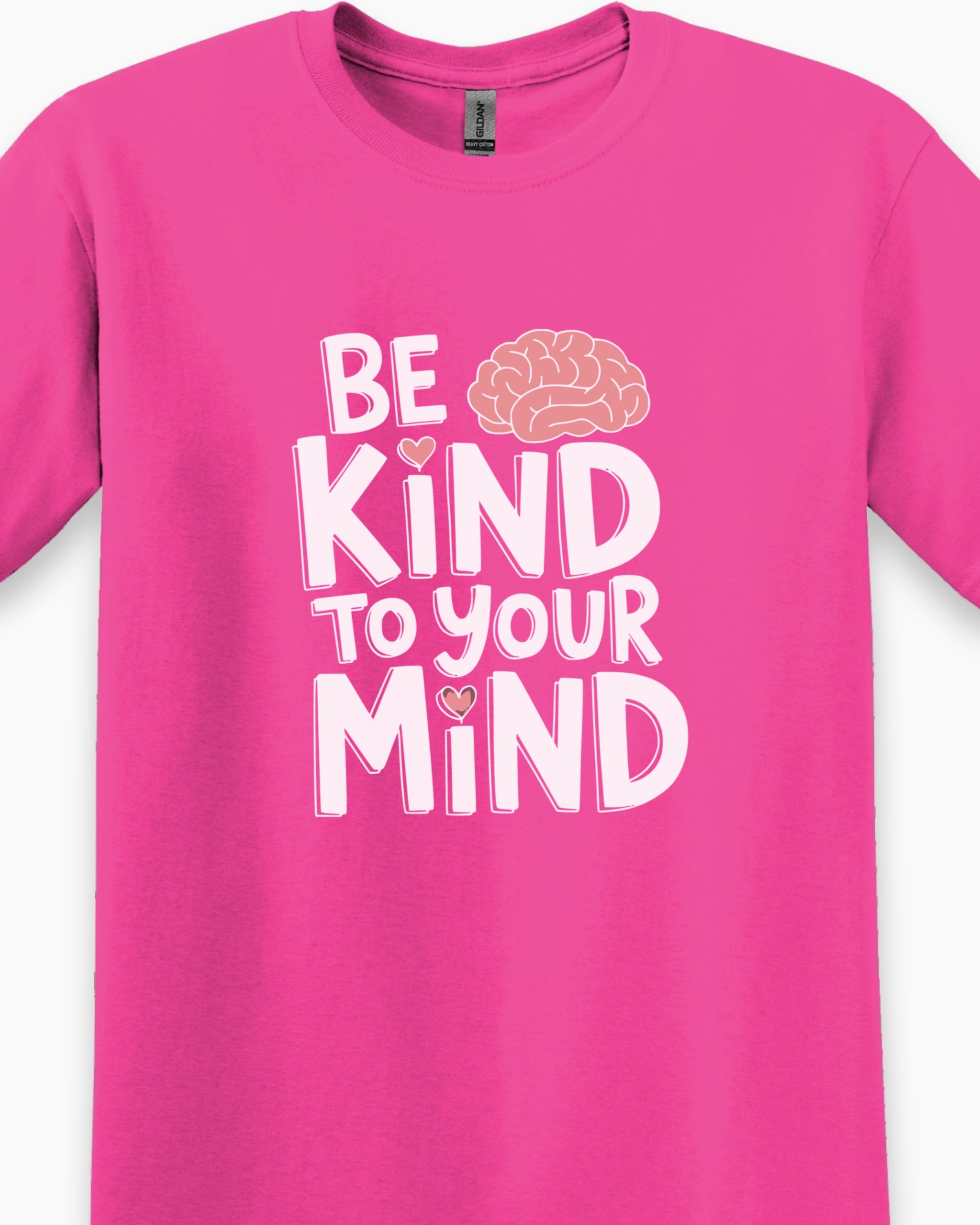 Be Kind to Your Mind Tee-Neurodiversity, ADHD & Autism Awareness & Acceptance T-Shirt by Daily Bloom