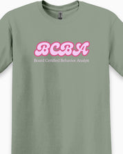 BCBA Groovy Tee-Neurodiversity, ADHD & Autism Awareness & Acceptance T-Shirt by Daily Bloom