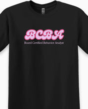 BCBA Groovy Tee-Neurodiversity, ADHD & Autism Awareness & Acceptance T-Shirt by Daily Bloom