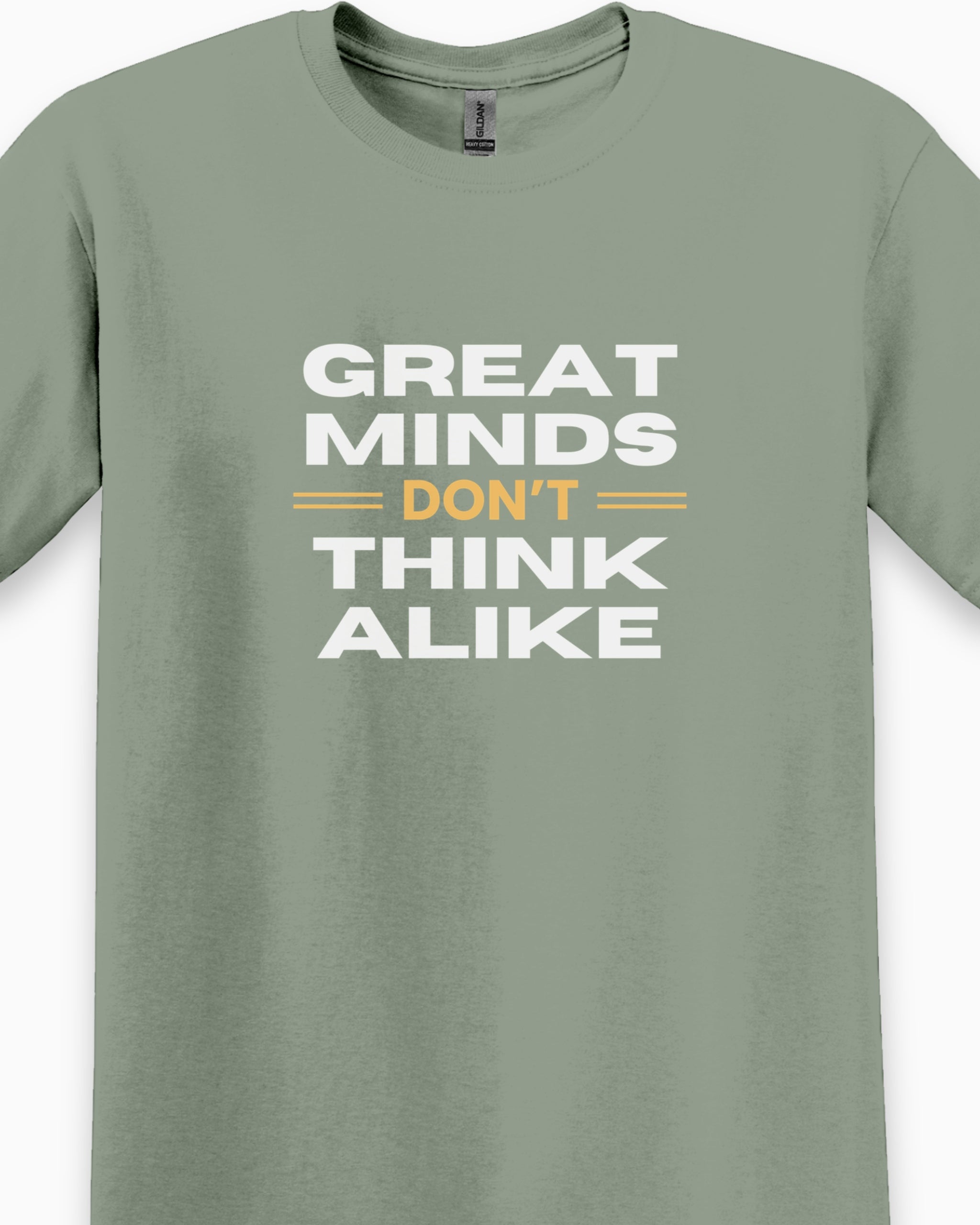 Great Minds Don't Think Alike Tee-Neurodiversity, ADHD & Autism Awareness & Acceptance T-Shirt by Daily Bloom