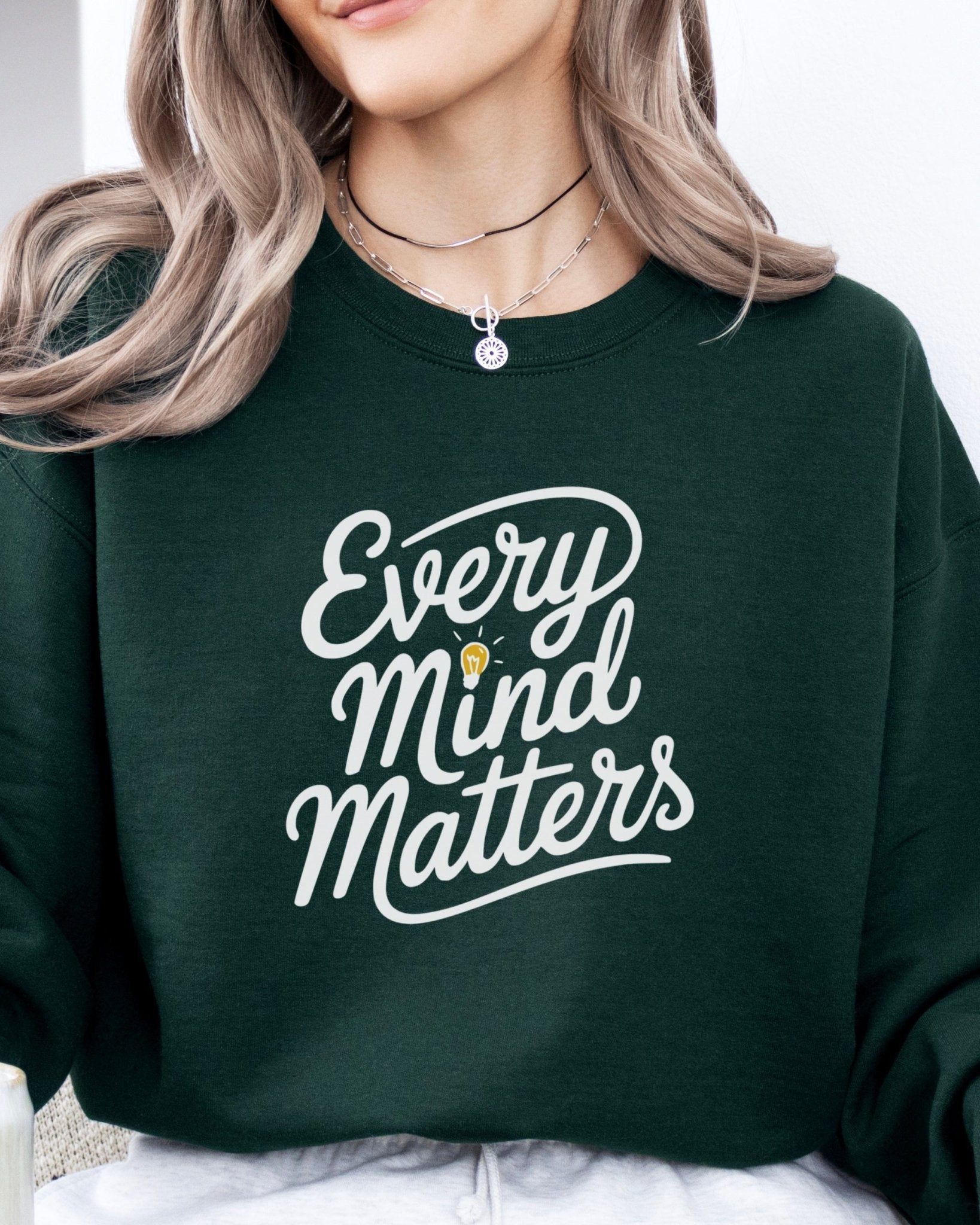 Autism Sweatshirt - Every Mind Matters Sweatshirt - Daily Bloom