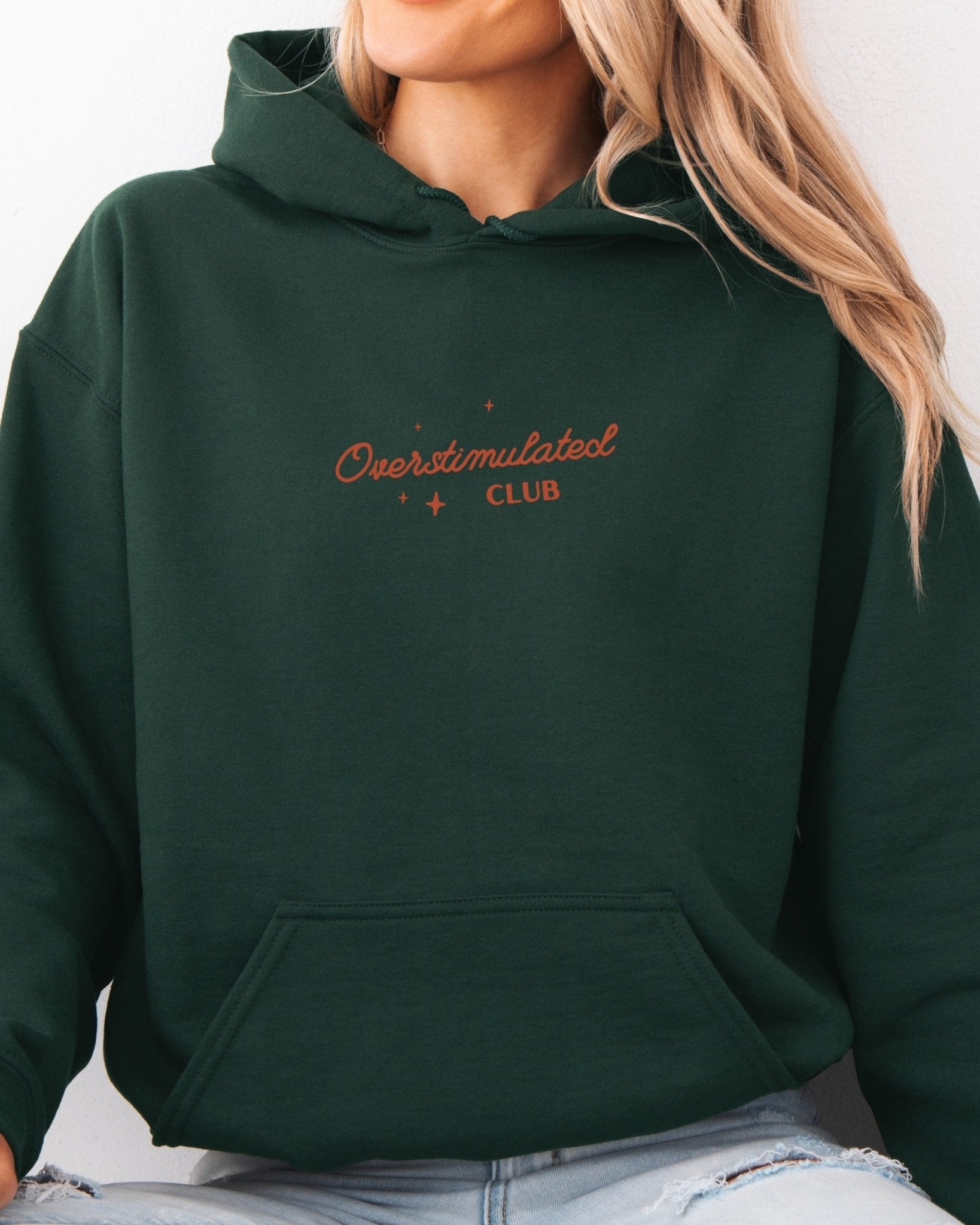 Autism Hoodie - Overstimulated Club Hoodie - Daily Bloom