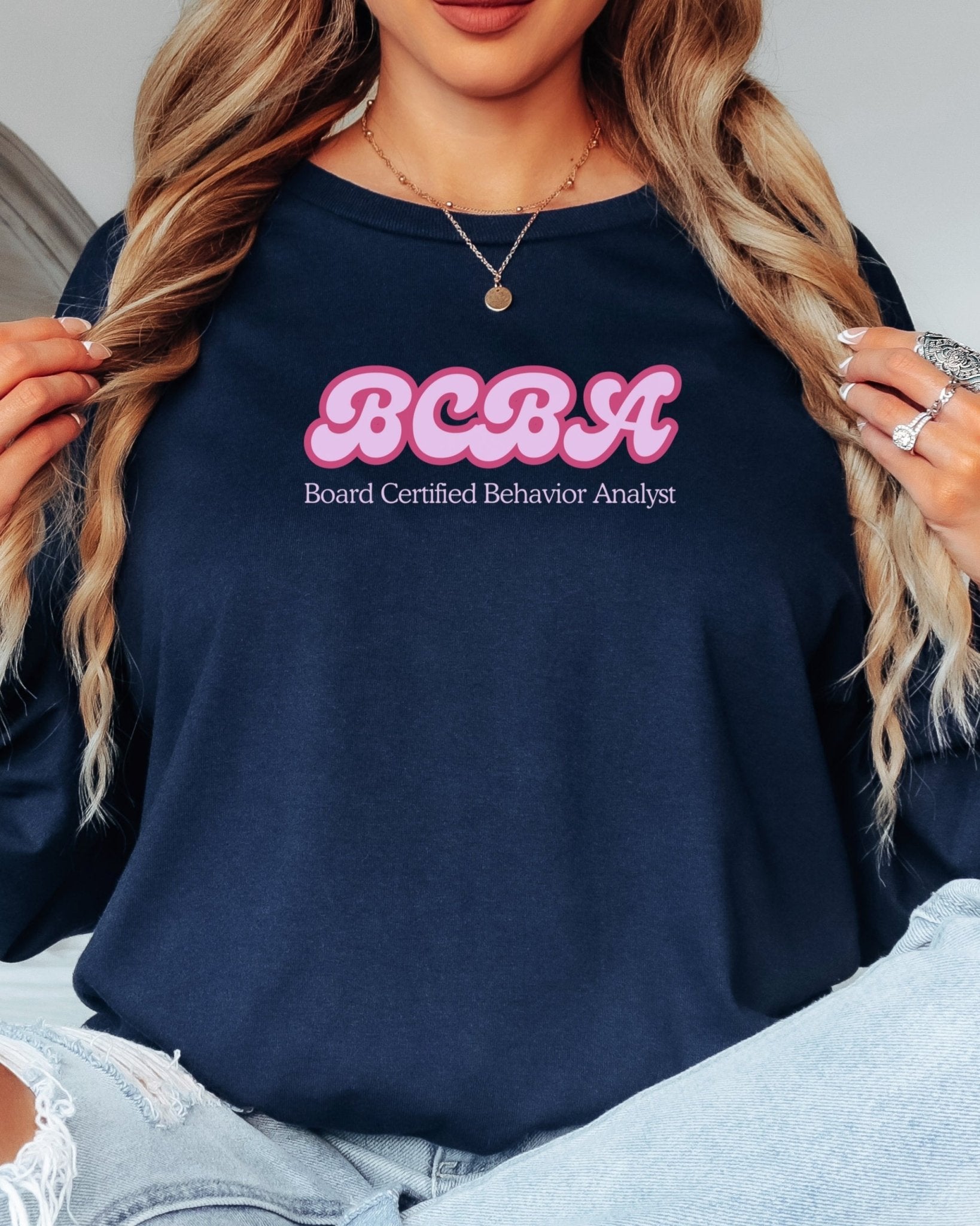 Autism Long - sleeve - BCBA Groovy Long Sleeve T-Shirt - Daily Bloom