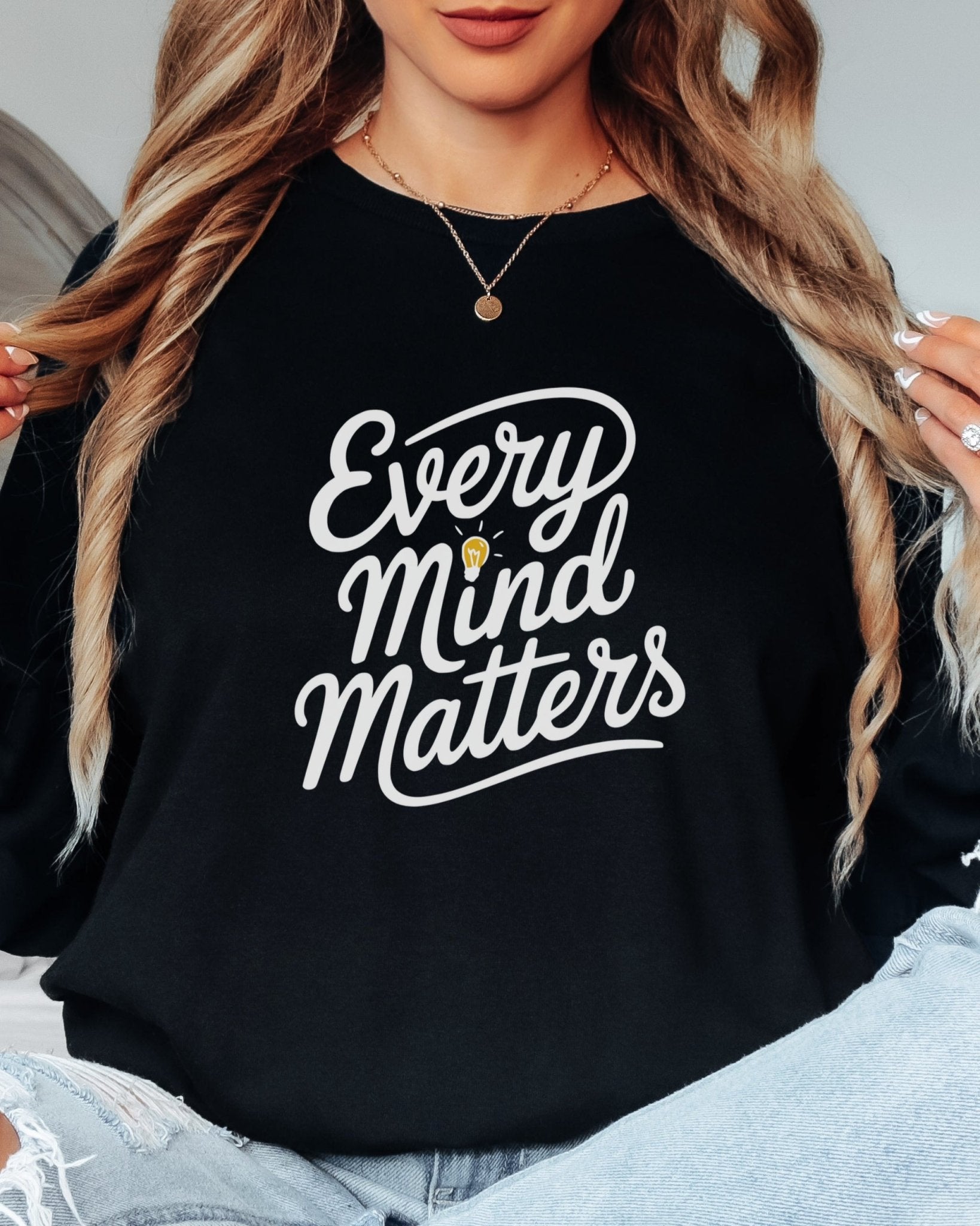 Autism Long - sleeve - Every Mind Matters Long Sleeve T-Shirt - Daily Bloom