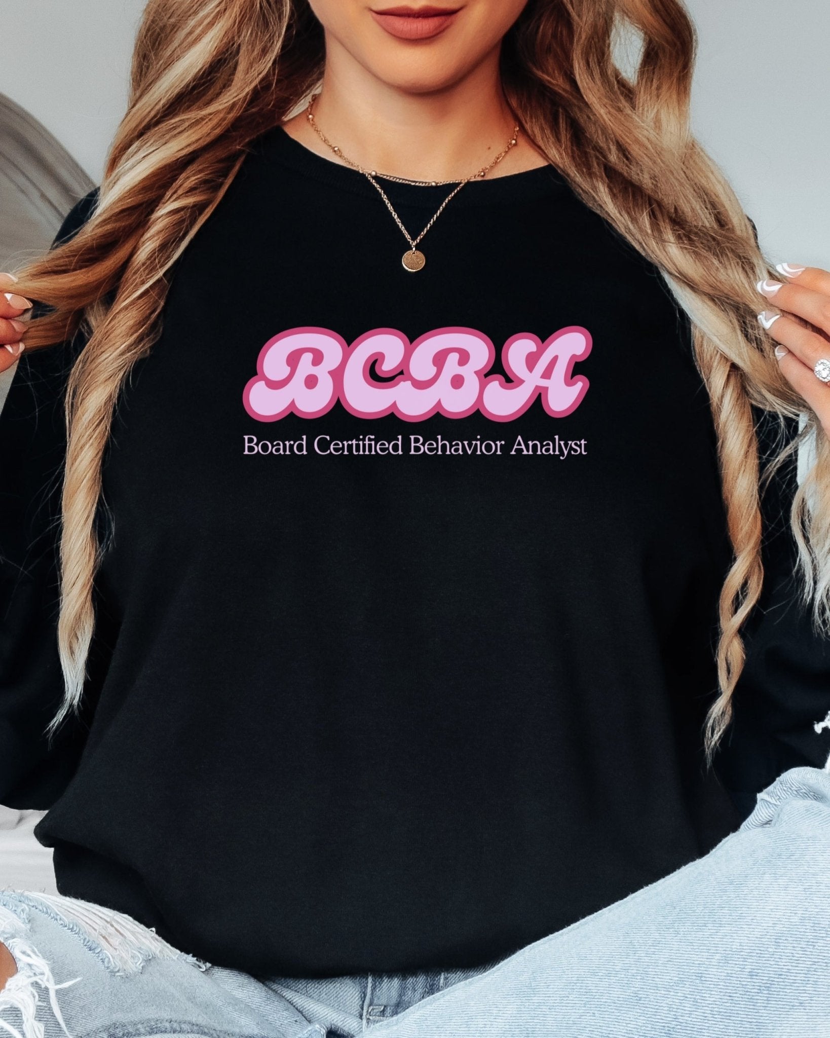 Autism Long - sleeve - BCBA Groovy Long Sleeve T-Shirt - Daily Bloom