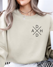 ADHD Cross Sweatshirt