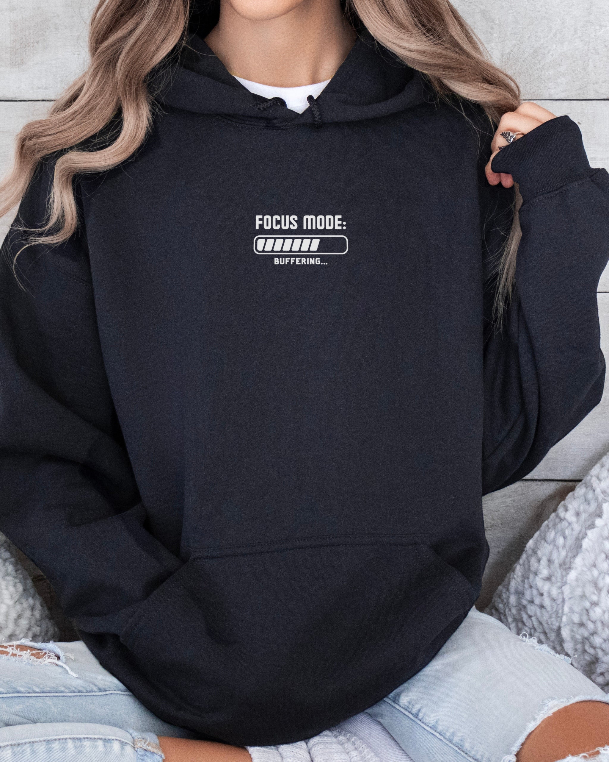 ADHD Focus Mode Buffering Hoodie