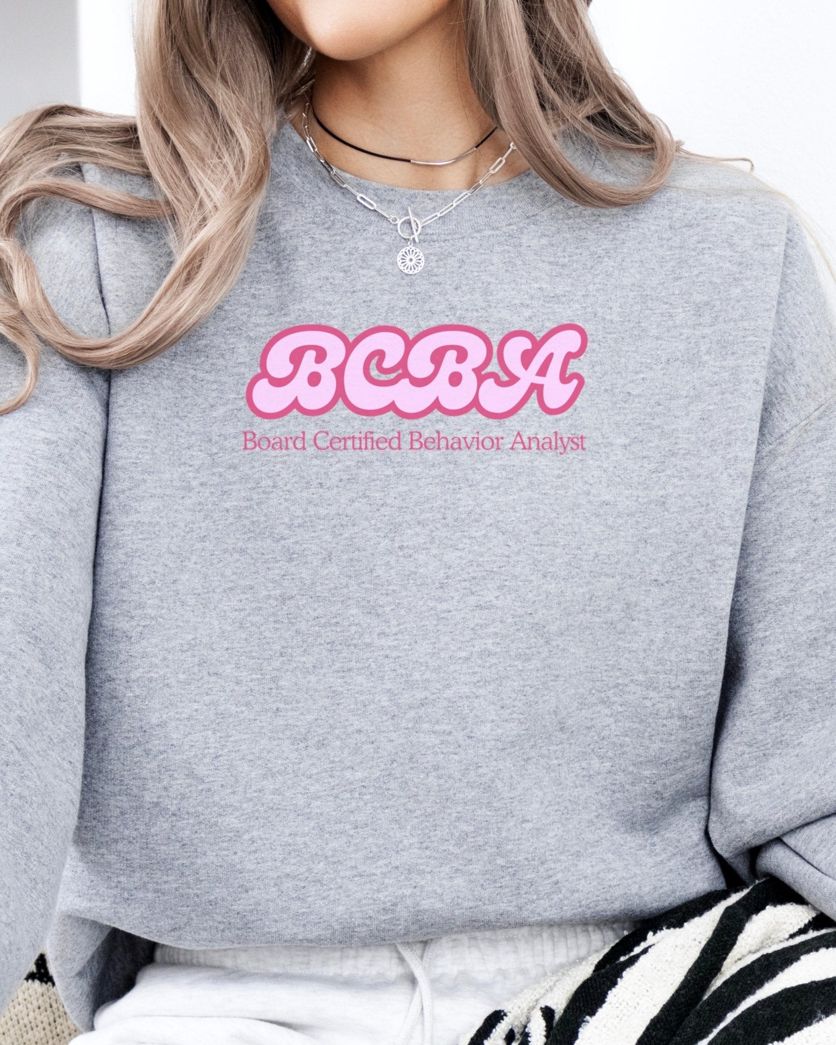 Autism Sweatshirt - BCBA Groovy Sweatshirt - Daily Bloom