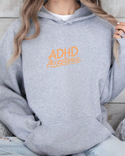 ADHD Acceptance Grunge Style Hoodie