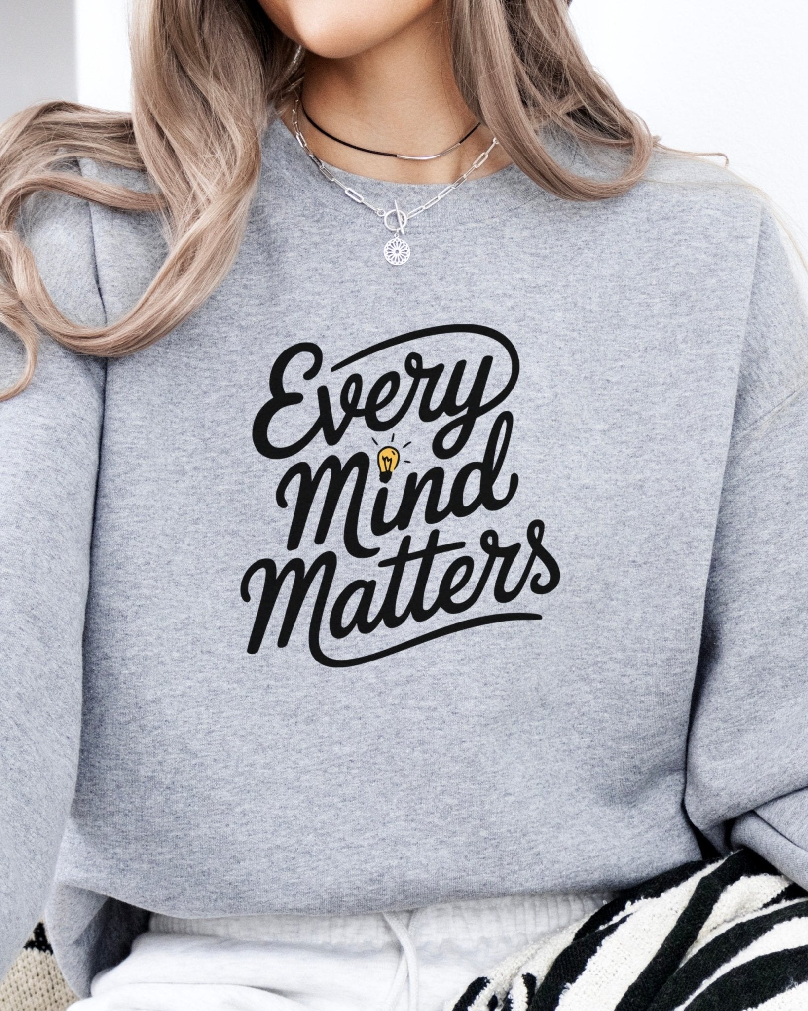 Autism Sweatshirt - Every Mind Matters Sweatshirt - Daily Bloom