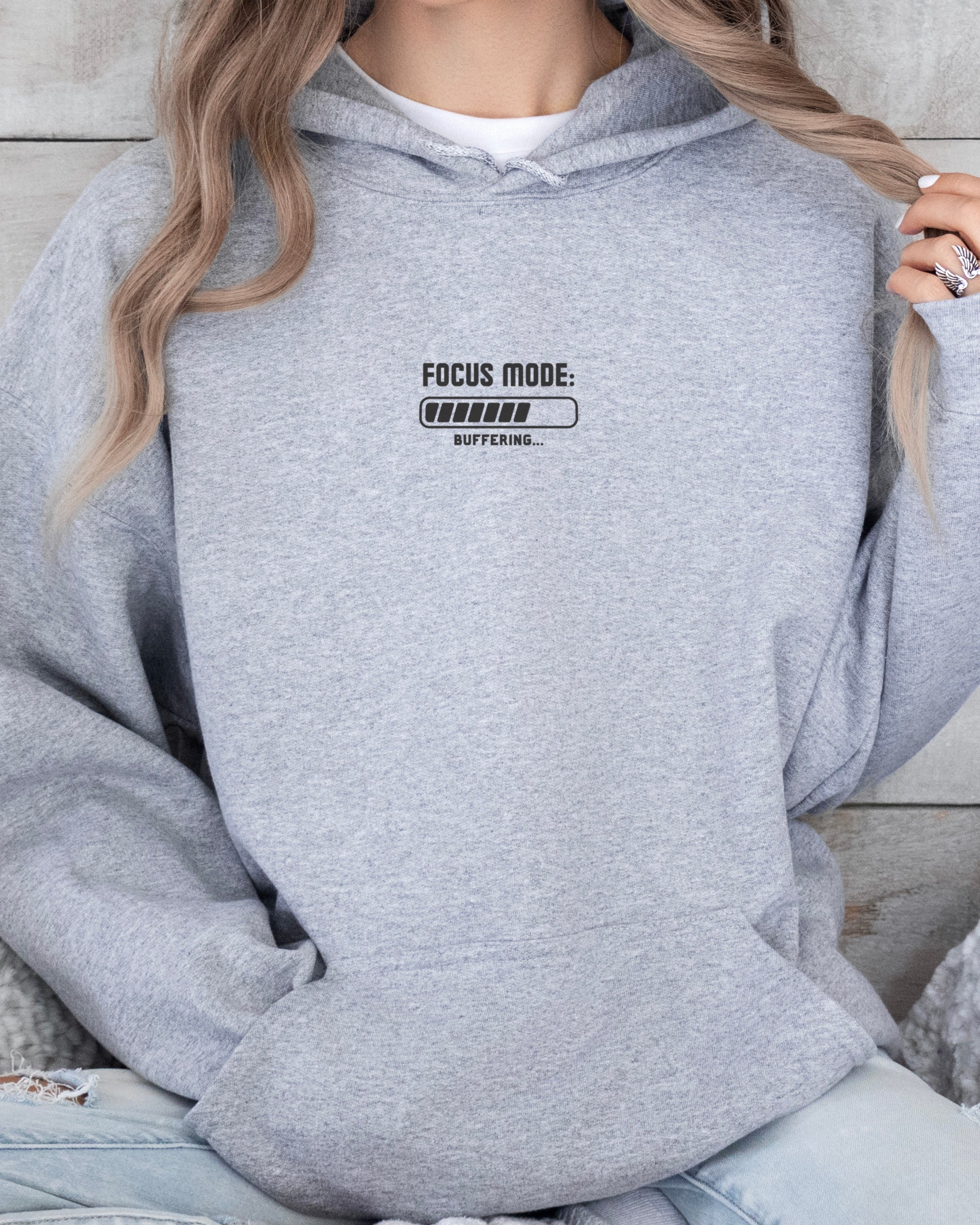 ADHD Focus Mode Buffering Hoodie