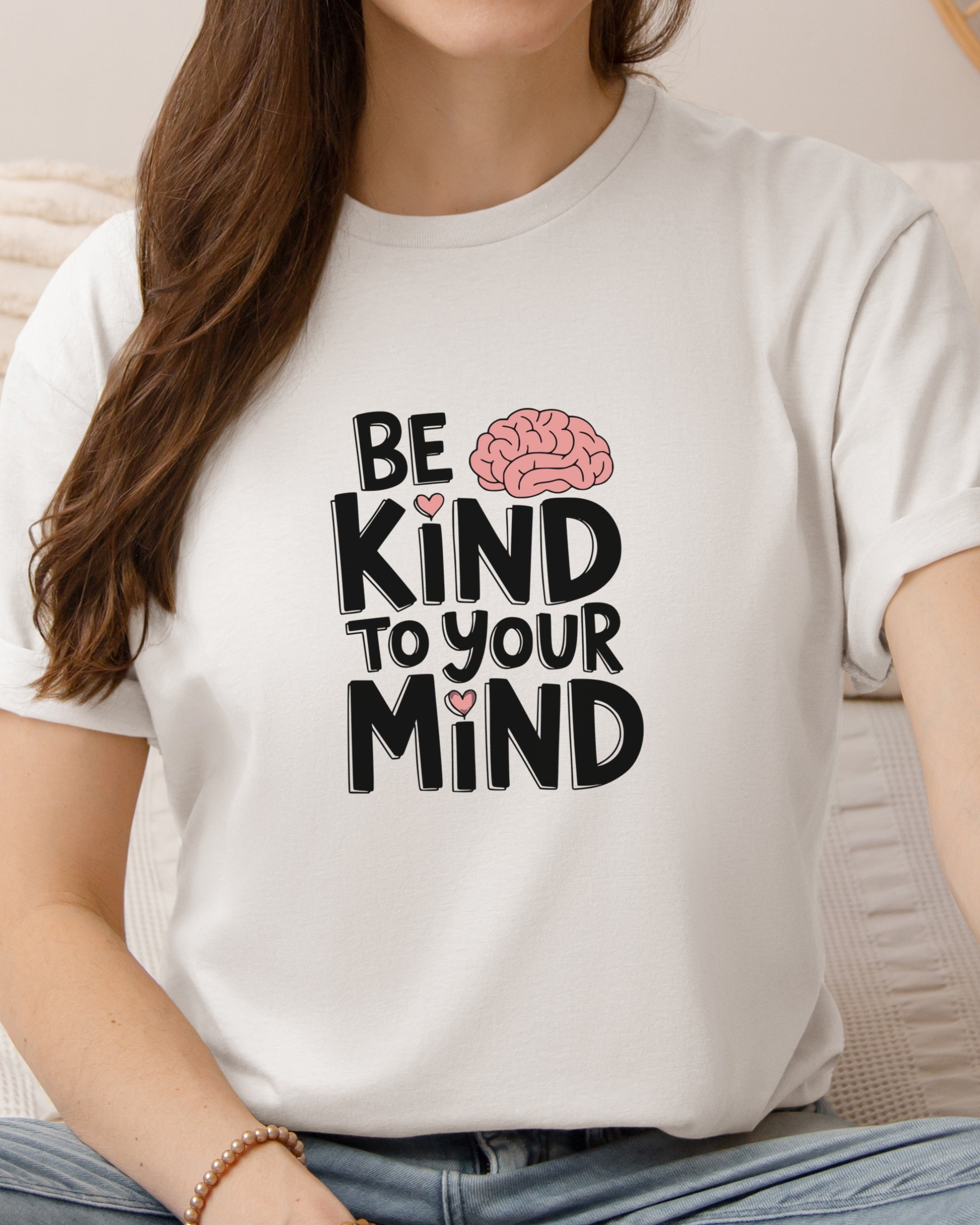 Be Kind to Your Mind Tee-Neurodiversity, ADHD & Autism Awareness & Acceptance T-Shirt by Daily Bloom