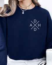 ADHD Cross Sweatshirt