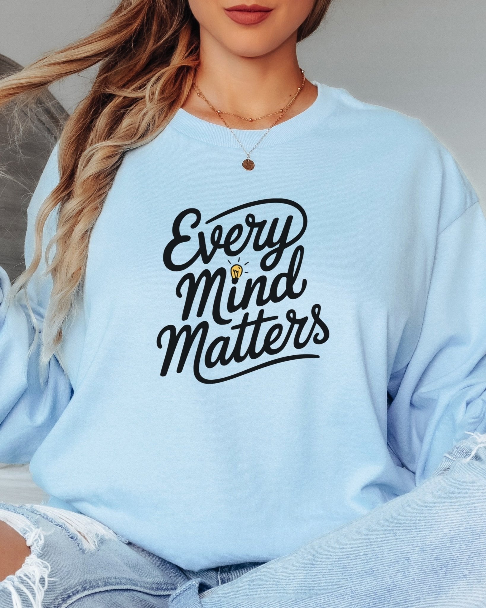 Autism Long - sleeve - Every Mind Matters Long Sleeve T-Shirt - Daily Bloom