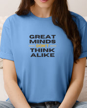 Great Minds Don't Think Alike Tee-Neurodiversity, ADHD & Autism Awareness & Acceptance T-Shirt by Daily Bloom
