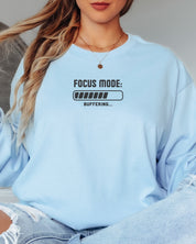 ADHD Focus Mode Buffering Long Sleeve T-Shirt