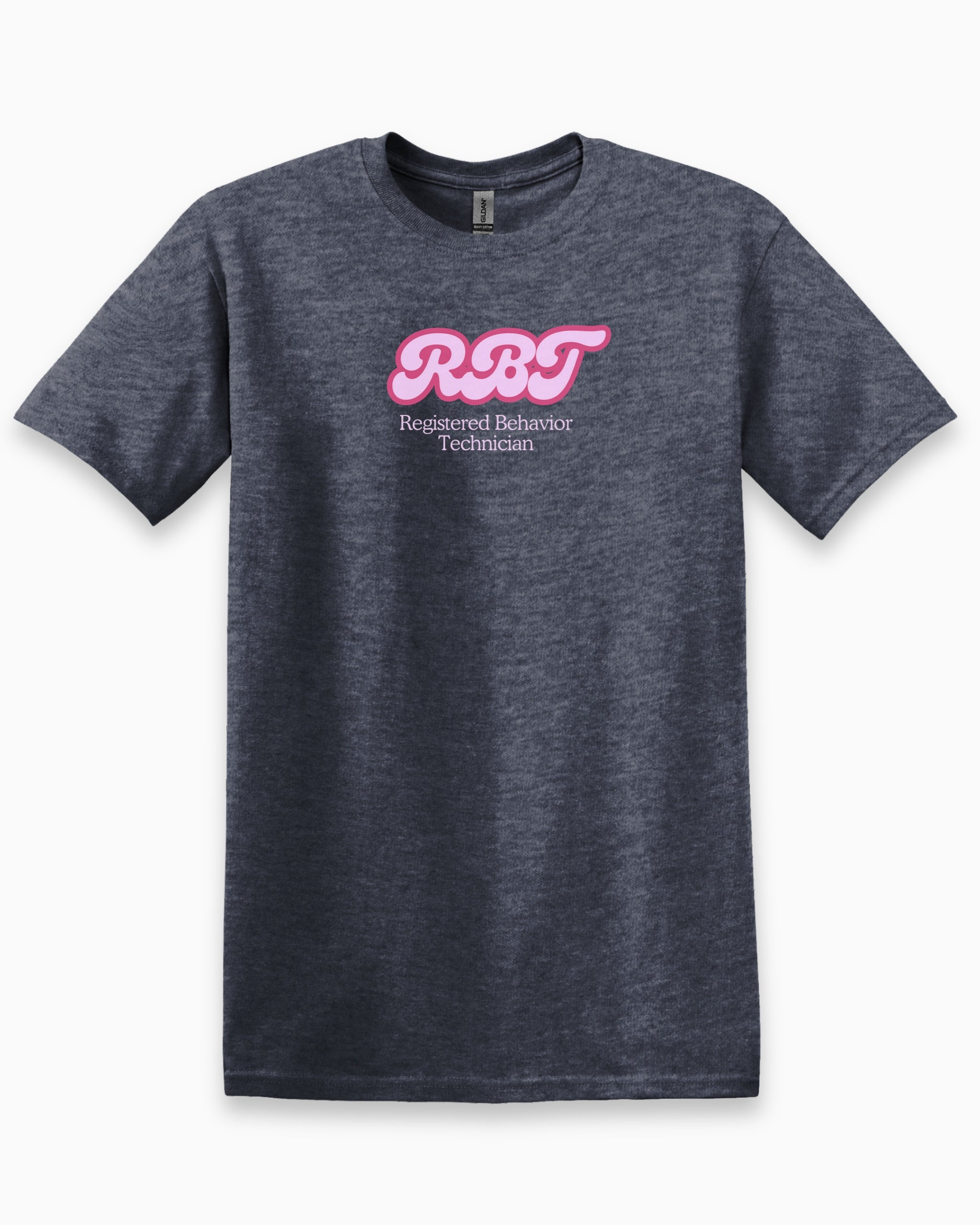 RBT Groovy Tee-Heather Navy-Neurodiversity, ADHD & Autism Awareness & Acceptance T-Shirt by Daily Bloom