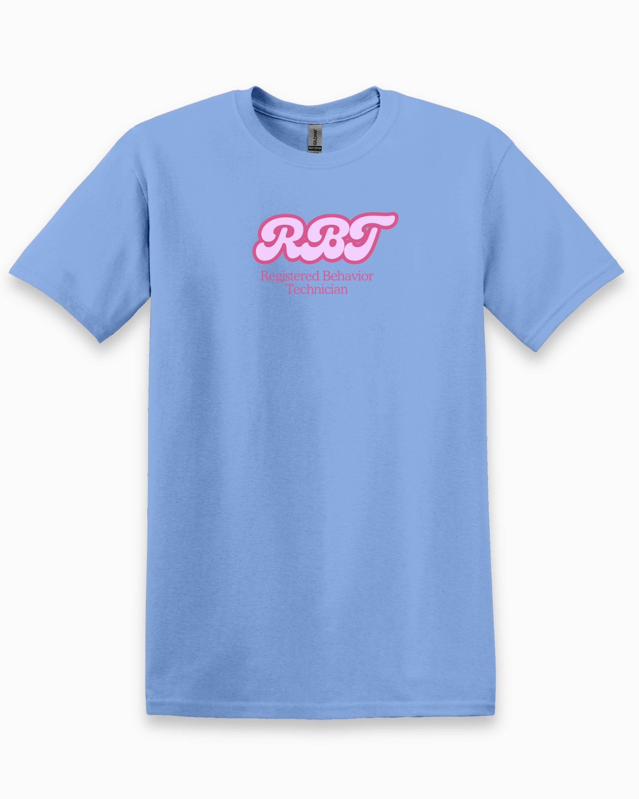 RBT Groovy Tee-Carolina Blue-Neurodiversity, ADHD & Autism Awareness & Acceptance T-Shirt by Daily Bloom